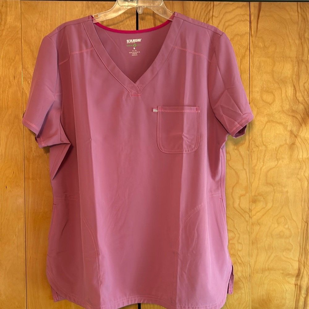 Pink Scrub Top